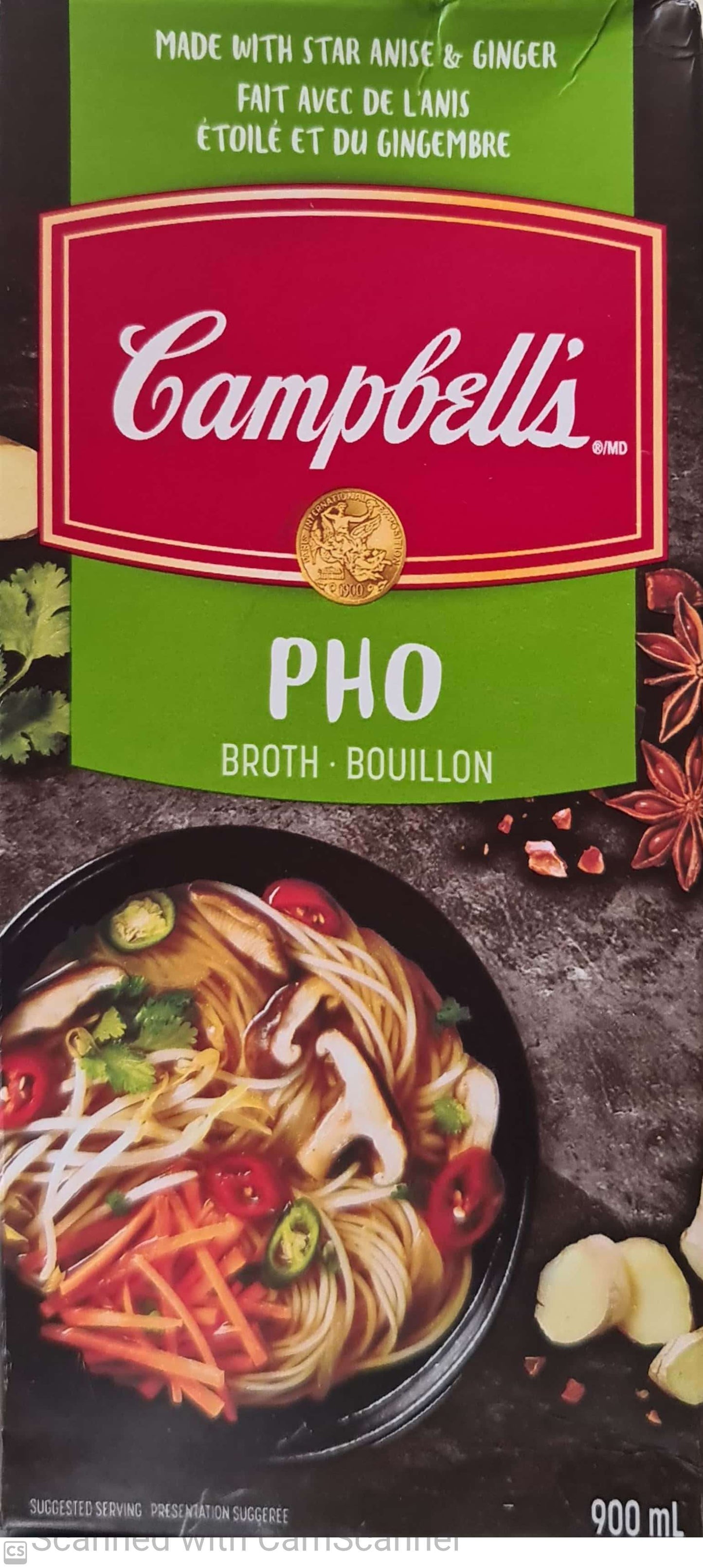 Campbell's PHO broth 900ml