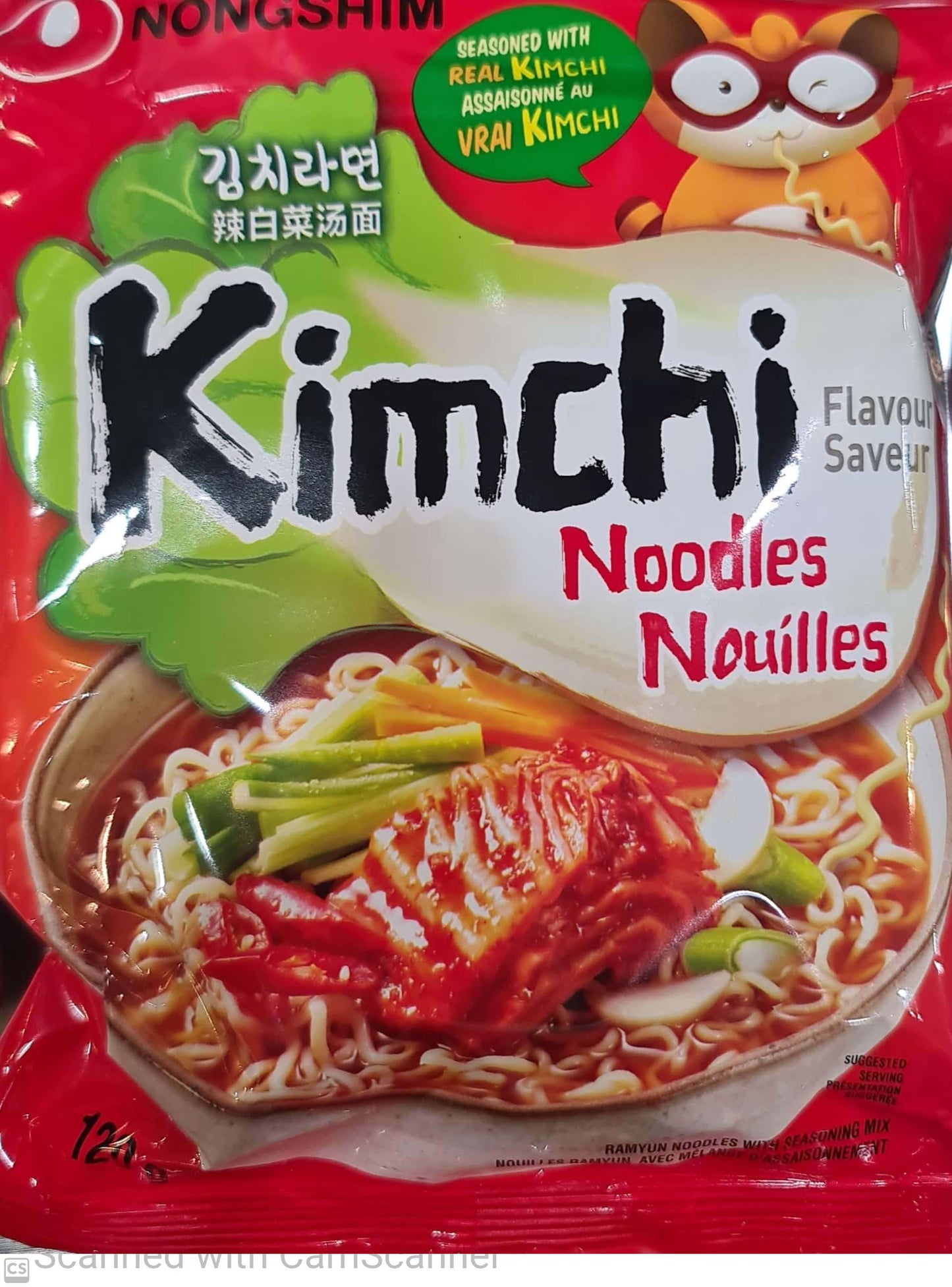 NS Kimchi noodles 120g