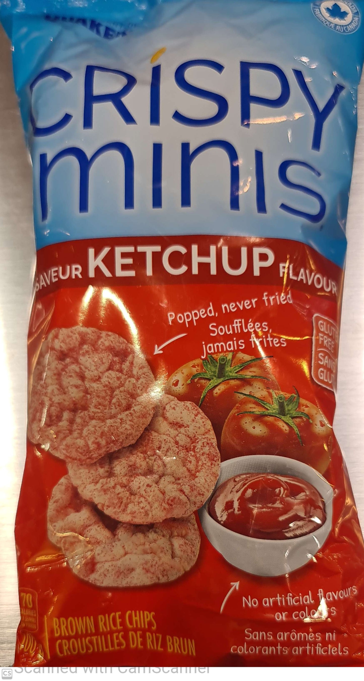 Quaker Crispy minis Ketchup 100g