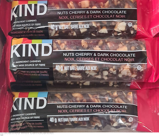 KIND nuts cherry & dark Chocolate bar 40g (gluten free)