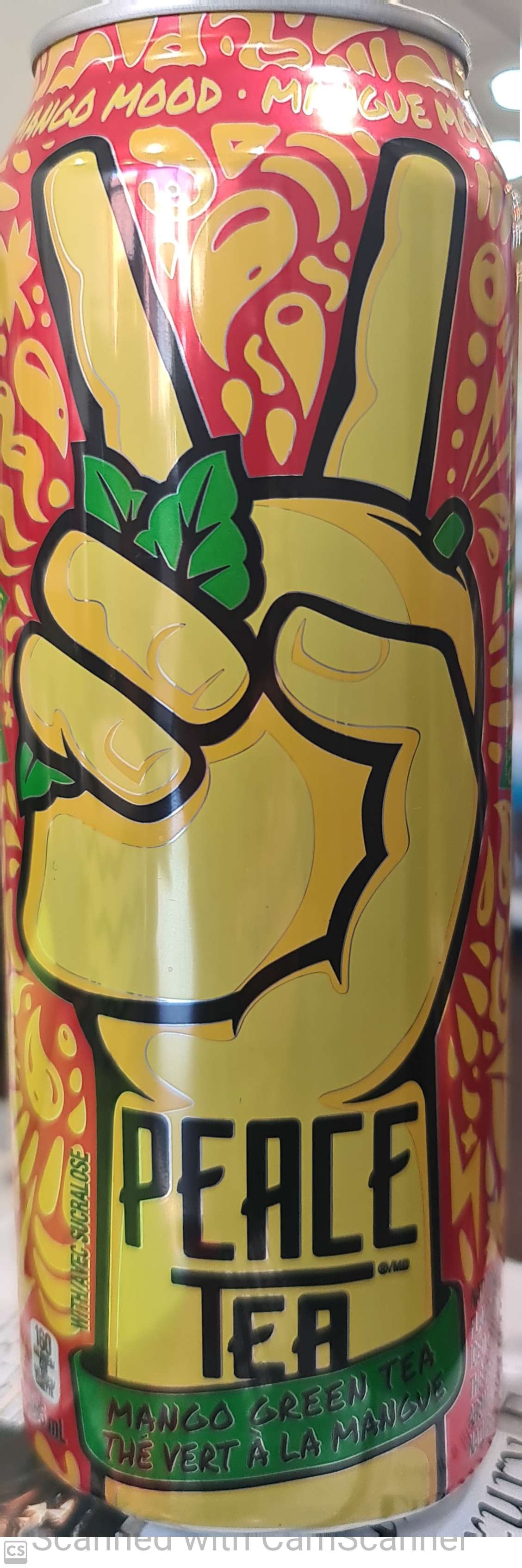 Peace tea Mango green tea 695ml