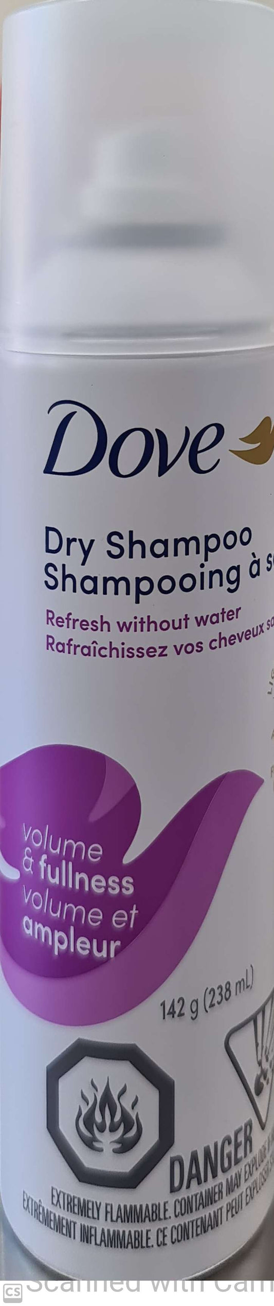 Dove Dry shampoo volume & fullness 238ml