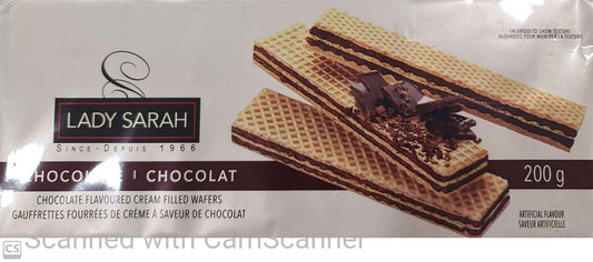 Lady sarah Wafer chocolate 200g