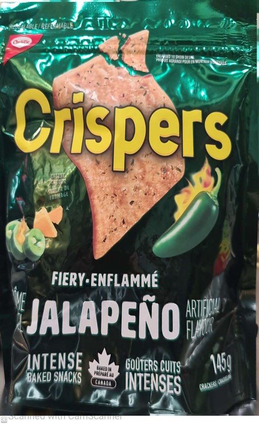 Christie Crispers Jalapeno 145g