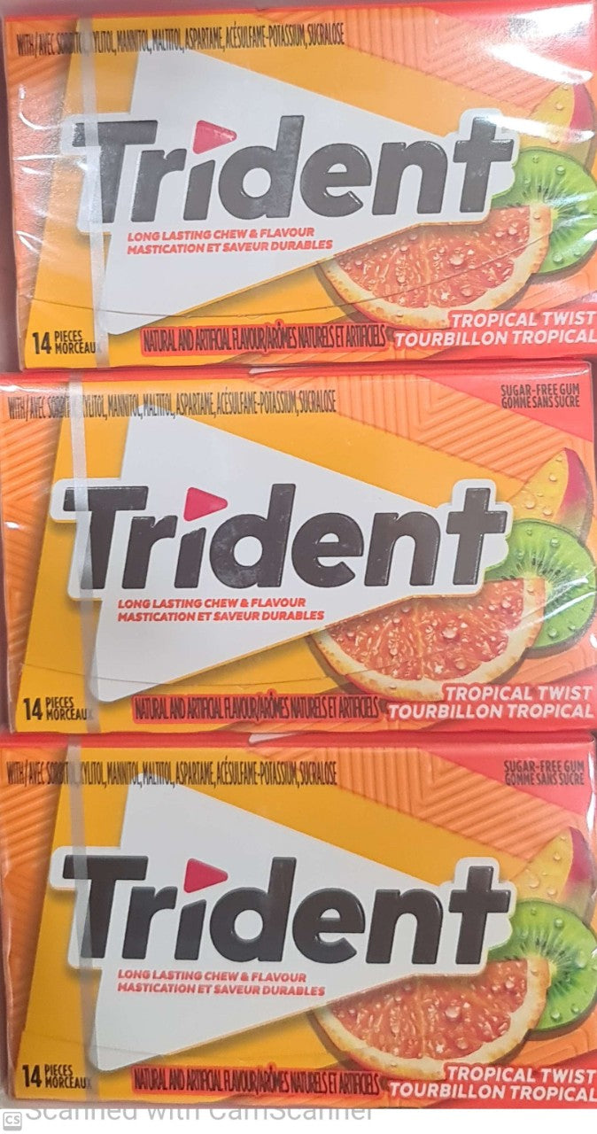 Trident tropical twist (12/box)