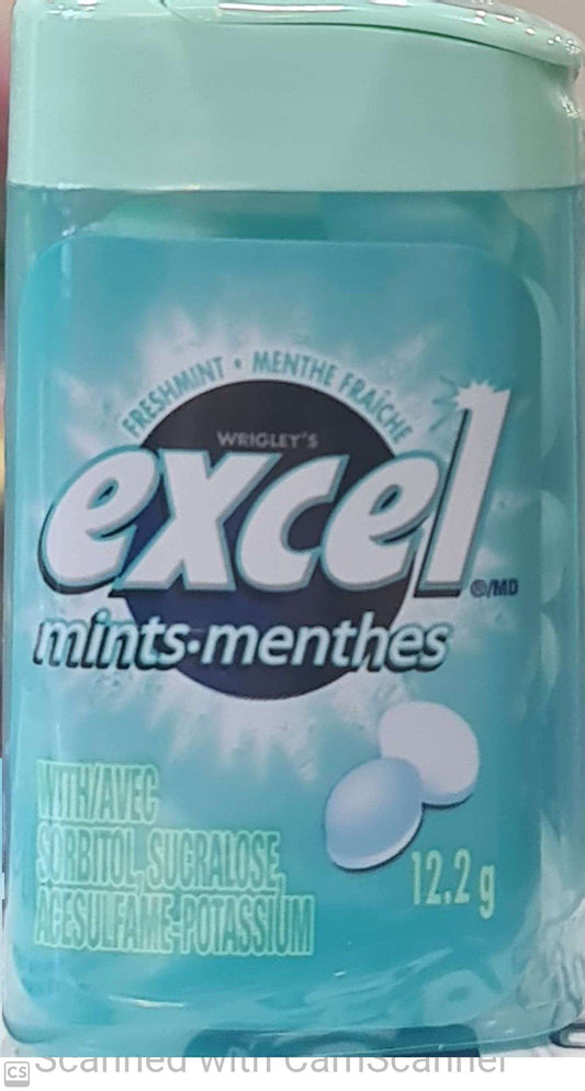 Excel mini mints freshmint 12/box