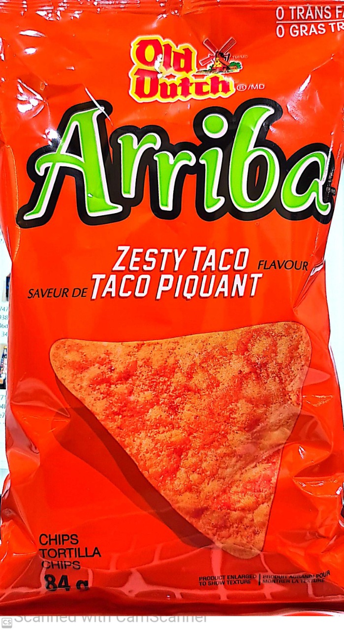 Old Dutch Arriba taco 84g