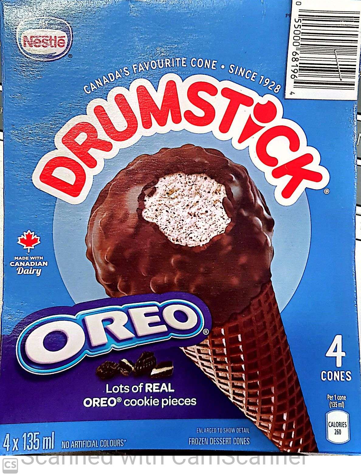 Nestle Drumstick Oreo 135ml