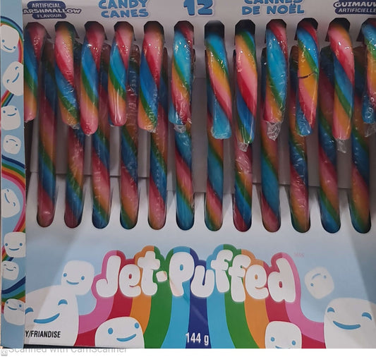 Jet-Puffed Candy cane (1pc)