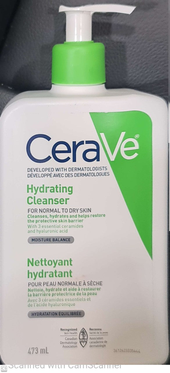 Cerave hydrating facial cleanser 473ml