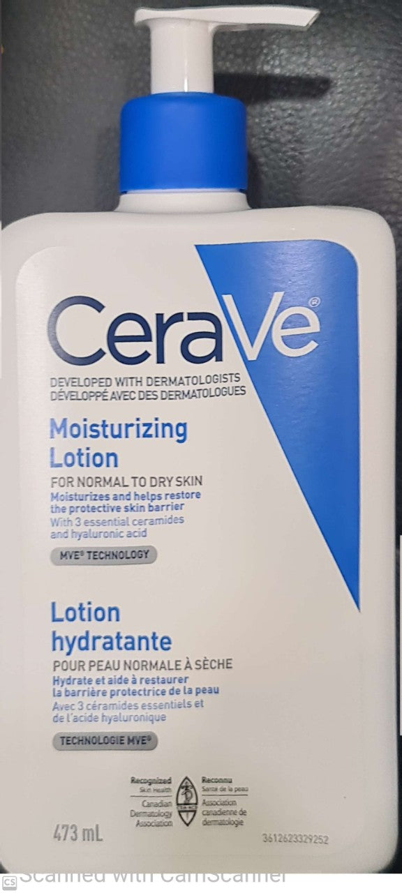 Cerave moisturizing lotion 473ml